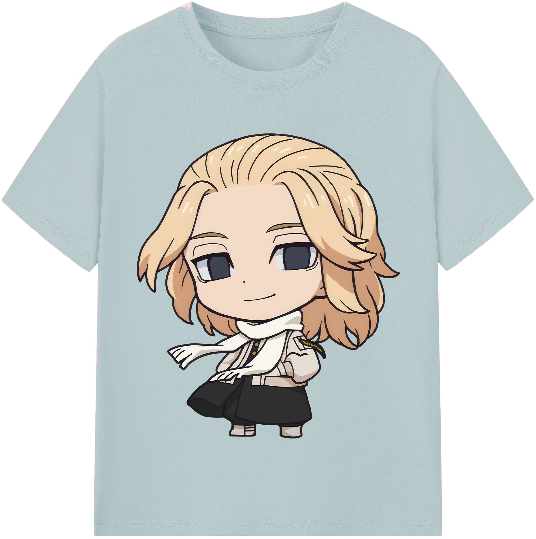 （画像用） 東京リベンジャーズ Tokyo Revengers 綿100％半袖Tシャツ（フロントプリント）